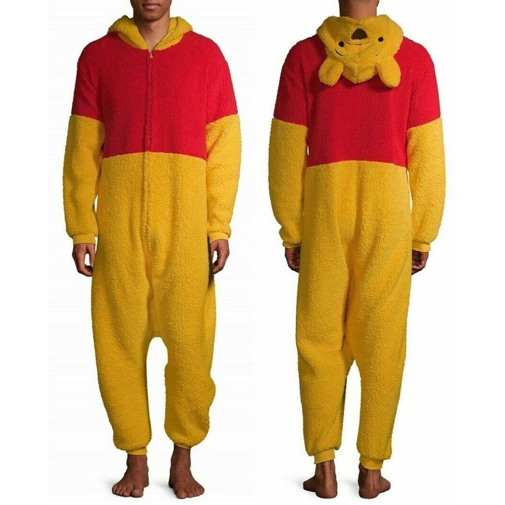Red and Yellow Fleece Onesie